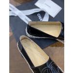 CHANEL fisherman shoes Chanel classic version of the original injection of rubber translucent rubber original color hemp sole