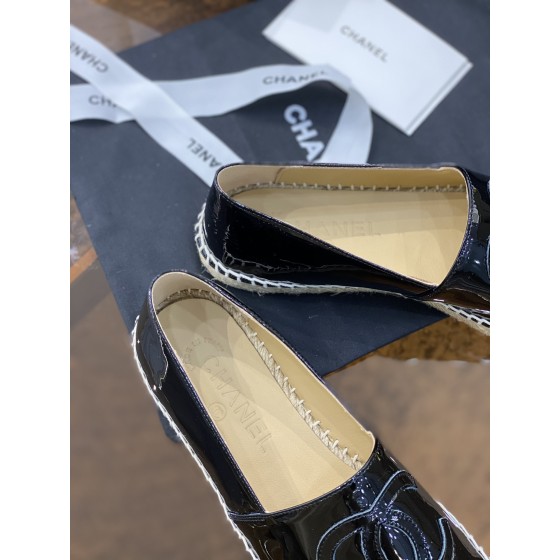 CHANEL fisherman shoes Chanel classic version of the original injection of rubber translucent rubber original color hemp sole