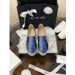 CHANEL fisherman shoes Chanel classic version of the original injection of rubber translucent rubber original color hemp sole