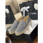 CHANEL fisherman shoes Chanel classic version of the original injection of rubber translucent rubber original color hemp sole
