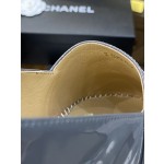 CHANEL fisherman shoes Chanel classic version of the original injection of rubber translucent rubber original color hemp sole