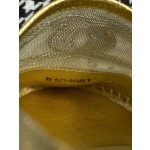 CHANEL fisherman shoes Chanel classic version of the original injection of rubber translucent rubber original color hemp sole