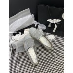 CHANEL fisherman shoes Chanel classic version of the original injection of rubber translucent rubber original color hemp sole