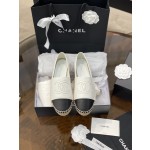 CHANEL fisherman shoes Chanel classic version of the original injection of rubber translucent rubber original color hemp sole