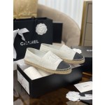 CHANEL fisherman shoes Chanel classic version of the original injection of rubber translucent rubber original color hemp sole