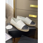 CHANEL fisherman shoes Chanel classic version of the original injection of rubber translucent rubber original color hemp sole