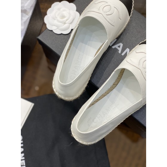 CHANEL fisherman shoes Chanel classic version of the original injection of rubber translucent rubber original color hemp sole