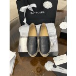 CHANEL fisherman shoes Chanel classic version of the original injection of rubber translucent rubber original color hemp sole