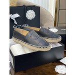CHANEL fisherman shoes Chanel classic version of the original injection of rubber translucent rubber original color hemp sole