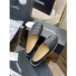 CHANEL fisherman shoes Chanel classic version of the original injection of rubber translucent rubber original color hemp sole