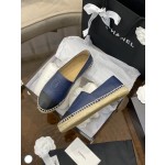 CHANEL fisherman shoes Chanel classic version of the original injection of rubber translucent rubber original color hemp sole