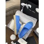 CHANEL fisherman shoes Chanel classic version of the original injection of rubber translucent rubber original color hemp sole