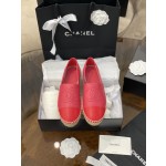 CHANEL fisherman shoes Chanel classic version of the original injection of rubber translucent rubber original color hemp sole