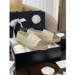 CHANEL fisherman shoes Chanel classic version of the original injection of rubber translucent rubber original color hemp sole