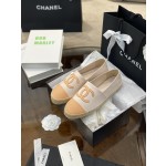CHANEL fisherman shoes Chanel classic version of the original injection of rubber translucent rubber original color hemp sole