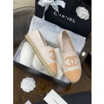 CHANEL fisherman shoes Chanel classic version of the original injection of rubber translucent rubber original color hemp sole