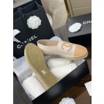 CHANEL fisherman shoes Chanel classic version of the original injection of rubber translucent rubber original color hemp sole