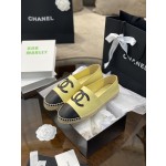 CHANEL fisherman shoes Chanel classic version of the original injection of rubber translucent rubber original color hemp sole