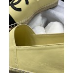 CHANEL fisherman shoes Chanel classic version of the original injection of rubber translucent rubber original color hemp sole