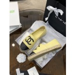 CHANEL fisherman shoes Chanel classic version of the original injection of rubber translucent rubber original color hemp sole