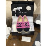 CHANEL fisherman shoes Chanel classic version of the original injection of rubber translucent rubber original color hemp sole