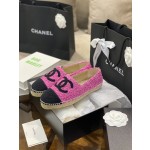 CHANEL fisherman shoes Chanel classic version of the original injection of rubber translucent rubber original color hemp sole