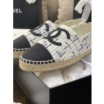 CHANEL fisherman shoes Chanel classic version of the original injection of rubber translucent rubber original color hemp sole