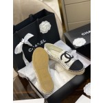 CHANEL fisherman shoes Chanel classic version of the original injection of rubber translucent rubber original color hemp sole