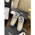 CHANEL fisherman shoes Chanel classic version of the original injection of rubber translucent rubber original color hemp sole