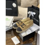 CHANEL fisherman shoes Chanel classic version of the original injection of rubber translucent rubber original color hemp sole