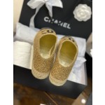 CHANEL fisherman shoes Chanel classic version of the original injection of rubber translucent rubber original color hemp sole