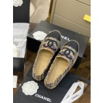 CHANEL fisherman shoes Chanel classic version of the original injection of rubber translucent rubber original color hemp sole
