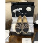 CHANEL fisherman shoes Chanel classic version of the original injection of rubber translucent rubber original color hemp sole