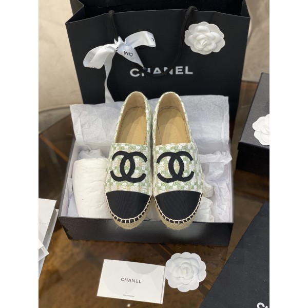 CHANEL fisherman shoes Chanel classic version of the original injection of rubber translucent rubber original color hemp sole