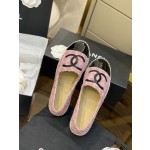 CHANEL fisherman shoes Chanel classic version of the original injection of rubber translucent rubber original color hemp sole