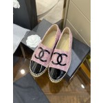 CHANEL fisherman shoes Chanel classic version of the original injection of rubber translucent rubber original color hemp sole