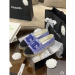 CHANEL fisherman shoes Chanel classic version of the original injection of rubber translucent rubber original color hemp sole