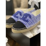CHANEL fisherman shoes Chanel classic version of the original injection of rubber translucent rubber original color hemp sole