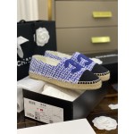 CHANEL fisherman shoes Chanel classic version of the original injection of rubber translucent rubber original color hemp sole