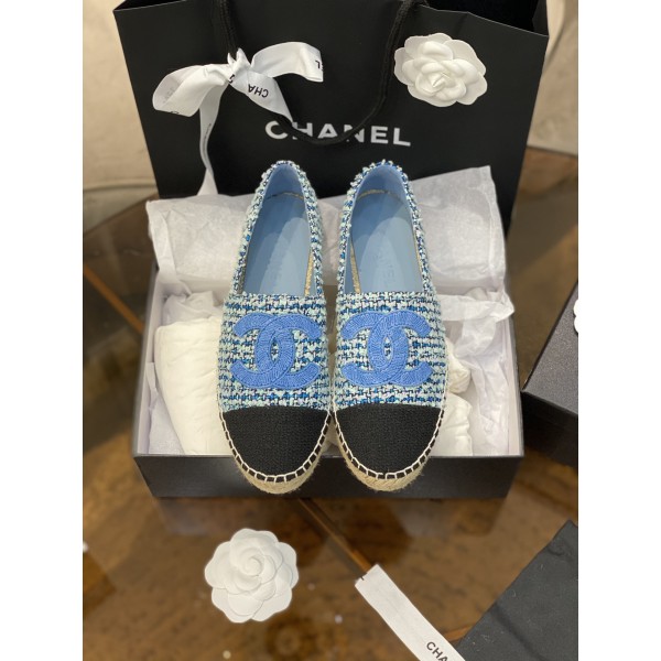 CHANEL fisherman shoes Chanel classic version of the original injection of rubber translucent rubber original color hemp sole