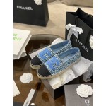 CHANEL fisherman shoes Chanel classic version of the original injection of rubber translucent rubber original color hemp sole