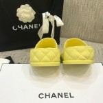 CHANEL 2022 early spring latest honey slippers fashion versatile series imported sheepskin cushioned feet