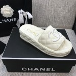CHANEL 2022 early spring latest honey slippers fashion versatile series imported sheepskin cushioned feet