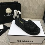 CHANEL 2022 early spring latest honey slippers fashion versatile series imported sheepskin cushioned feet