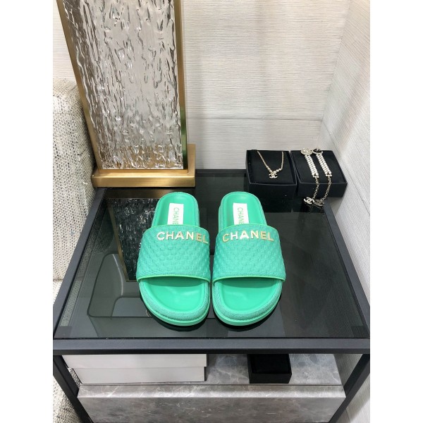 CHANEL 2022 early spring latest honey slippers fashion versatile series imported sheepskin cushioned feet