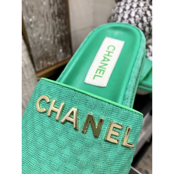 CHANEL 2022 early spring latest honey slippers fashion versatile series imported sheepskin cushioned feet