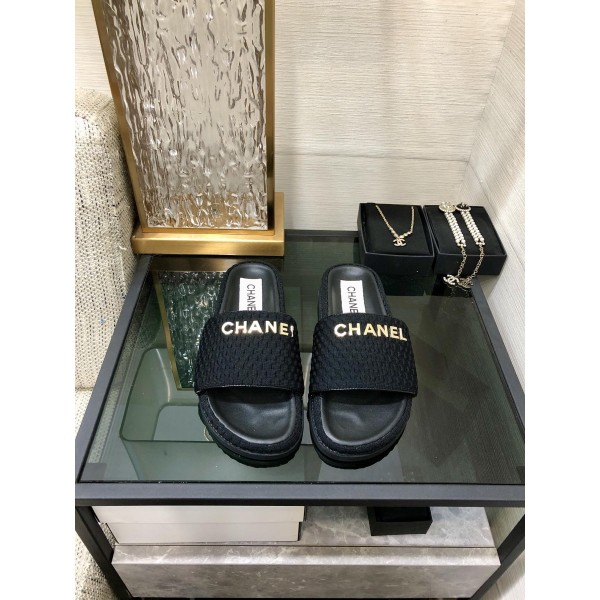 CHANEL 2022 early spring latest honey slippers fashion versatile series imported sheepskin cushioned feet