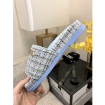 CHANEL 2022 early spring latest honey slippers fashion versatile series imported sheepskin cushioned feet