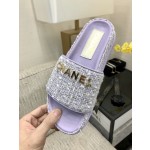 CHANEL 2022 early spring latest honey slippers fashion versatile series imported sheepskin cushioned feet