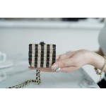 𝗖𝗛𝗔𝗘𝗡𝗟✦2021 𝗦𝘀 New spring and summer products Lafite series ◆ʚCute and lovely straw 𝙈𝙞𝙣𝙞 earphone bag